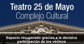 Teatro 25 de Mayo - Complejo Cultural - Villa Urquiza