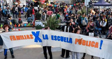 Comuna 15: Repudio a los dichos de la ministra de Educación María Soledad Acuña