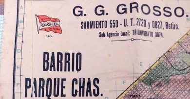 Aparece un plano de Parque Chas de 1931 en Galicia, España