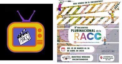 2do Encuentro Plurinacional de la Red Argentina de Cine Comunitario (RACC)