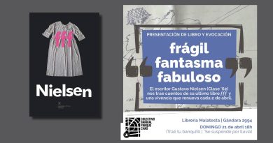 Presentación del libro “Frágil Fantasma Fabuloso” de Gustavo Nielsen