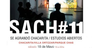 Llega la SACH #11. Una propuesta de lxs artistas de los barrios de Chacarita, Villa Ortúzar y Parque Chas