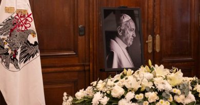 La Legislatura realizó un encuentro por la memoria del Papa Francisco