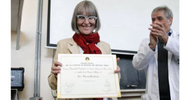 Pesar por la muerte de la doctora Mariela Bertolino