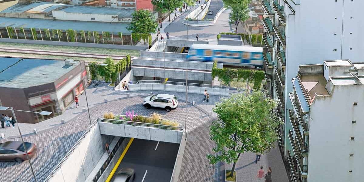 Comuna 12: Se iniciaron las obras del nuevo Paso Bajo Nivel de la Avenida Álvarez Thomas