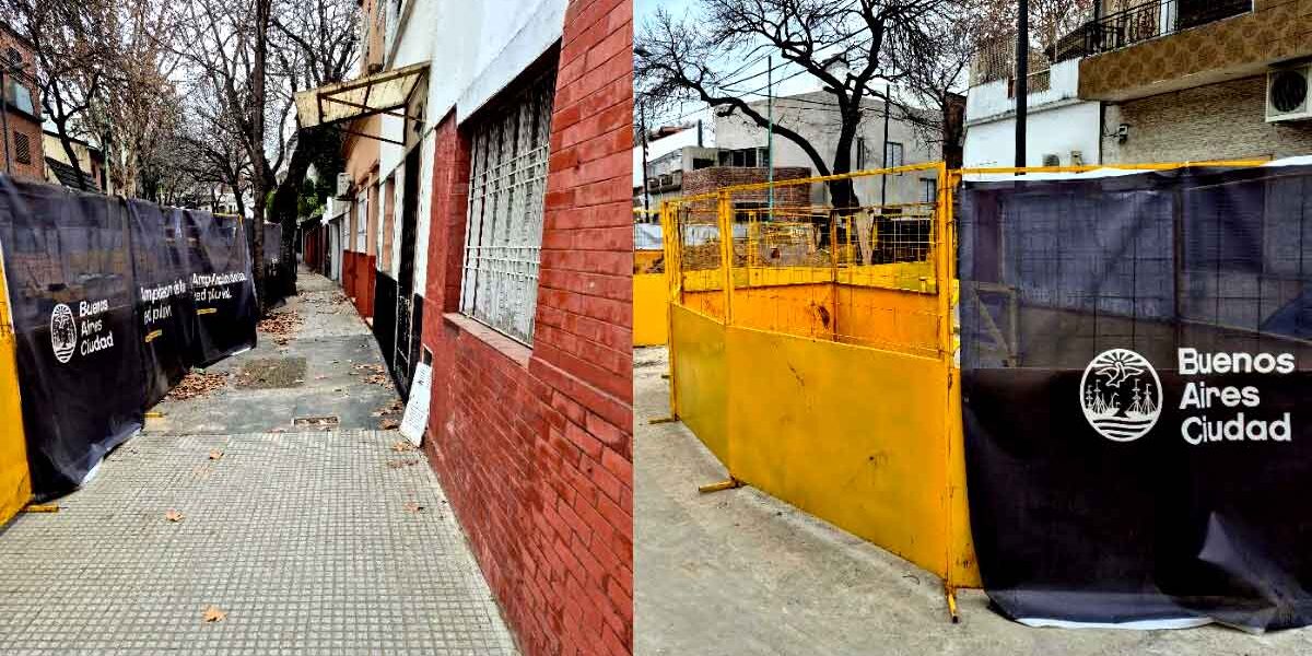 Vecinos de Parque Chas denuncian ola de robos facilitada por las obras del pluvial