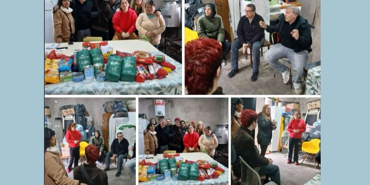 El Laberinto de Chas y la Red solidaria en La Paternal en el Día de la Independencia