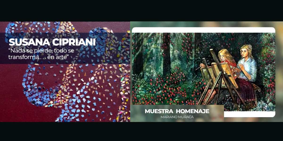 El arte local continúa en la Sede Comunal 12 con exposiciones gratuitas de Susana Cipriani y Mariano Muraca