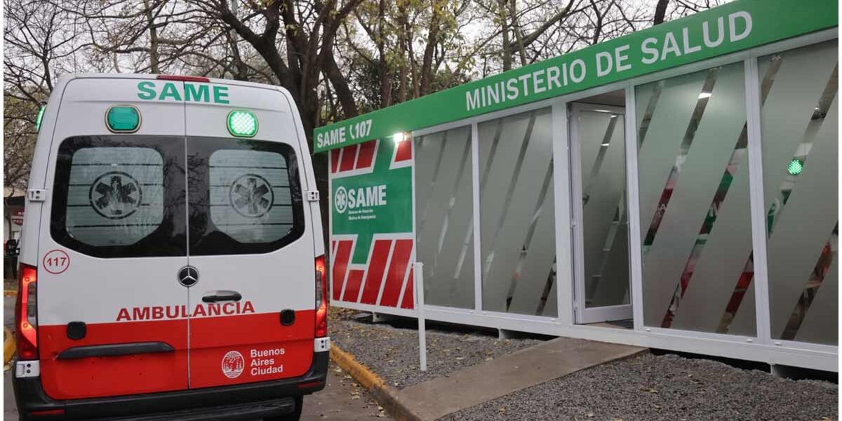 La Ciudad fortalece la red del SAME con una nueva base estratégica para emergencias en Liniers